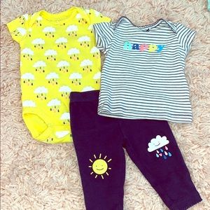 3 piece mix and match set